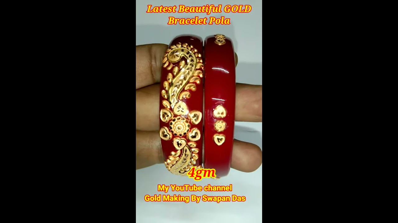 Simple Bengali Gold Pola Badhano Design With Price